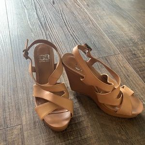 SOLD Gianni Bini wedge sandals